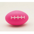 Pink Football Squeezies Stress Reliever